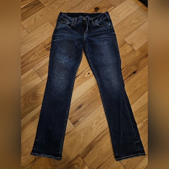 Silver Jeans Elyse straight mid rise - Picture 2 of 4